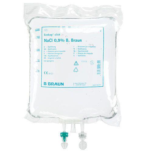 Natriumchlorid 0,9% Braun Ecobag Infusionslsg. 10x1000 ml Infusionslösung