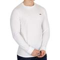 Levi's Herren Long-Sleeve Original Housemark Tee T-Shirt, Cotton + Patch White, XXL