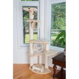 Armarkat 74" Classic Press Real Wood Cat Tree Manufactured Wood in Brown/Gray | 74 H x 32 W x 36 D in | Wayfair A7463