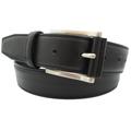 Genuine Quality Leather Belt for Men - Handmade in Spain - Smart Casual Jeans Belt for Men - Brown/Black - Leather Pin Buckle