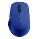 Rapoo M300 Silent kabellose Maus wireless Mouse 1600 DPI Sensor 9 Monate Batterielaufzeit leise Tasten ergonomisch für Rechtshänder PC & Mac - blau