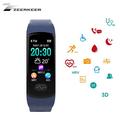 Zeerkeer Smart Watch, Bluetooth Sport Activity Tracker HR Health Wristband for Men Women Elderly blue