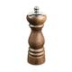 PEUGEOT - Paris Icône u'Select Manual Salt Mill - Adjustable Grinder - Walnut Wood, Natural Matte Finish, 18 cm