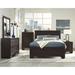 Millwood Pines Angus Standard Bed Wood in Brown | 53.5 H x 63 W x 84.5 D in | Wayfair 4E5FC756FE2843019411F85EB4773F79