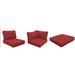 Wade Logan® Basden Indoor/Outdoor Cushion Cover Acrylic, Terracotta in Red/Brown | Wayfair CK-FLORENCE-09c-TERRACOTTA