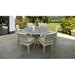 Beachcrest Home™ Bannister 7 Piece Wicker Round Outdoor Patio Dining Set w/ Cushions Glass/Wicker/Rattan | Wayfair ROHE6816 43172977