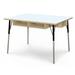 Jonti-Craft® Adjustable Height Rectangular Activity Table Laminate/Metal in Brown/White | 31 H in | Wayfair 55232JC