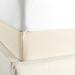 Tailored Boxspring Cover - Twill Off White, Full - Ballard Designs Twill Off White Full - Ballard Designs