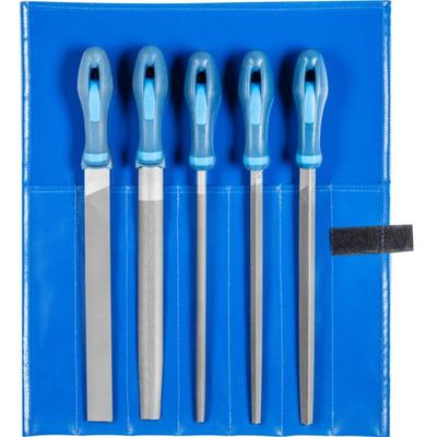 Pferd - tools 11800542 Werkstattfeilen-Set Hieb 2 in PVC-Rolltasche Länge 250 mm 1 St. Image
