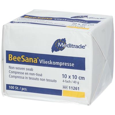 Vlieskompressen unsteril 10x10 cm 4fach 40g 100 St Kompressen Image