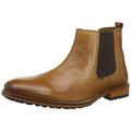 Silver Street London Men's Argyll Chelsea Boot, Tan, 7 UK