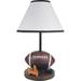 Harriet Bee Wenlock 16" Table Lamp Resin/Linen in Black/Brown/White | 16 H x 10 W x 10 D in | Wayfair 8E3DA3154B314BBCAFDD0CF69A30BD61