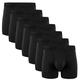 Mens Boxers Underwear Multi Pack Cotton Spandex Breathable Boxer Shorts for Men of 7 XXL