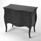 Birch Lane™ Shelley Storage Cabinet Wood in Black | 30.5 H x 33.75 W x 18 D in | Wayfair F92E0CF6E33C416EB08022379D8BF8B6