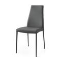 Calligaris Aida Ergonomic Chair w/ Metal Frame Upholstered/Fabric in Gray | 37.2 H x 17.72 W x 22.05 D in | Wayfair CS1452020016S9600000000