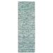 Blue/Green 29.92 x 0.47 in Area Rug - Tommy Bahama Home Lucent Handmade Tufted Blue/Teal Area Rug Viscose/Wool | 29.92 W x 0.47 D in | Wayfair