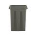 Suncast Commercial Resin 23 Gallon Trash Can Plastic in Gray | 30 H x 22.02 W x 11.08 D in | Wayfair TCNH2030