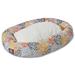 Majestic Pet Products Blooms & Sherpa Bagel Doughnut Polyester/Cotton in Green | 9 H x 29 W x 29 D in | Wayfair 78899554508