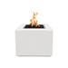 The Outdoor Plus Forma Electronic Ignition Fire Pit Stainless Steel/Steel in White | 24 H x 42 W x 42 D in | Wayfair OPT-42PCSQEKIT-WHT-LP