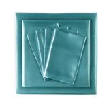 Orren Ellis Saraina Luxury 6-Piece Sheet Set Microfiber/Polyester/Silk/Satin in Green/Blue | Full | Wayfair F044CEB5EE824A76B33D29281FFABC3D