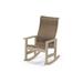 Telescope Casual Leeward MGP Sling Supreme Rocking Outdoor Chair Plastic/Resin/Sling in Brown | 44 H x 29 W x 31 D in | Wayfair 955D11001