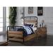 Viv + Rae™ Buckmaster Twin Panel Bed w/ Trundle Metal in Black/Brown | 52.08 H x 78.77 W x 78.77 D in | Wayfair A4A1DB95644444C1B7ACE7ED11D54CC2