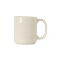 Tuxton Duratux C-Handle Coffee Mug Ceramic in White | 3.875 H in | Wayfair BEM-1202