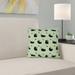 Latitude Run® Avicia Throw Pillow Polyester/Polyfill blend in Green | 14 H x 14 W x 3 D in | Wayfair F163BC43E0C842E5BA35C28F576CA9ED