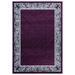 Indigo 31 x 0.53 in Area Rug - Charlton Home® Godsey Border Purple Area Rug | 31 W x 0.53 D in | Wayfair A640F15D1B194CD89D090938F79B219B