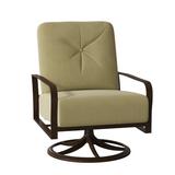Woodard Fremont Outdoor Rocking Chair in Black/Brown | 40 H x 30 W x 37.75 D in | Wayfair 9U0677-48-27Y