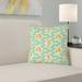 Latitude Run® Avicia Indoor/Outdoor Throw Pillow Cover Polyester/Polyfill blend in Green | 20 H x 20 W x 3 D in | Wayfair