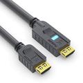 PureLink PI2010 Aktives HMDI Kabel, High Performance (18 Gbps max 20m, 10,2 Gbps max 30m), HDR, 7,50m, schwarz