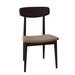 Corrigan Studio® Tylor Side Chair Wood/Upholstered in Green/Brown | 33 H x 19.75 W x 18 D in | Wayfair 77E6D86D27B14F7DB3BA4287567FD686