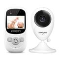 Zeepin SP880 Digital Wireless Baby Monitor with 2.4" LCD Display, Two-Way Audio, Night Vision, Temperature Sensor, Lullabies (White)