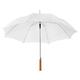 eBuyGB Pack of 4 Automatic Wedding Photographer Parasol Folding Umbrella, Long Umbrella with Stick Handle Rain Stick Umbrella, Umbrella, Colourful - White 37 Inch / 94cm Span 84cm Length