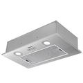 CIARRA Integrated Cooker Hood 52cm CBCS5913A Stainless Steel Built in Canopy Hood LED Light 3 Speeds Undercabinet Extractor Fan