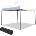 Tonnelle pliante 3 x 3 professionnelle, tente/chapiteau pour marchés, foires... blanc - blanc