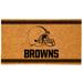 Brown Cleveland Browns 30'' x 18'' Logo Turf Mat