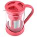 Spigo 4-Cup Cold Brew Coffee Maker Glass in Red | 8 H x 5 W x 5 D in | Wayfair 21049