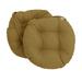 Winston Porter Indoor/Outdoor Dining Chair Cushion Polyester in Brown | 3.5 H x 16 W in | Wayfair BBACF21D84BC48A991BD7BA70FA13973