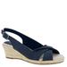 Easy Street Maureen - Womens 9.5 Navy Sandal Medium