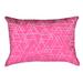 Latitude Run® Avicia Lumbar Pillow Polyester/Polyfill blend in Pink | 14 H x 20 W x 3 D in | Wayfair C697D3CE9E56441D8A201276C92C4E86