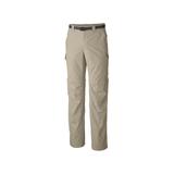 Columbia Men's Silver Ridge Convertible Pants Ripstop Nylon, Fossil SKU - 660493