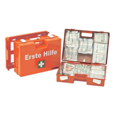Erste-Hilfe-Koffer »SAN« mit 2-farb. Druck - überarbeitete DIN 13157 Füllung, LEINA-WERKE, 31x21x13 cm
