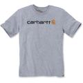 Carhartt EMEA Core Logo Workwear Short Sleeve Maglietta, grigio, dimensione L