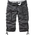 Surplus Trooper Legend 3/4 Shorts, black, Size L