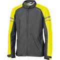 Held Rainstretch Rain Jacket, black-yellow, Size M