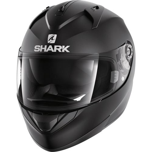 Shark Ridill Blank Mat Helm, schwarz, Größe XL