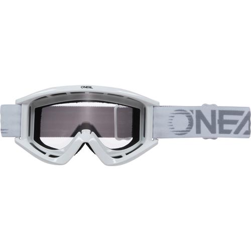 Oneal B-Zero Motocross Brille, weiss