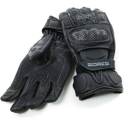 Bores Dark Black Gloves Gants, n...